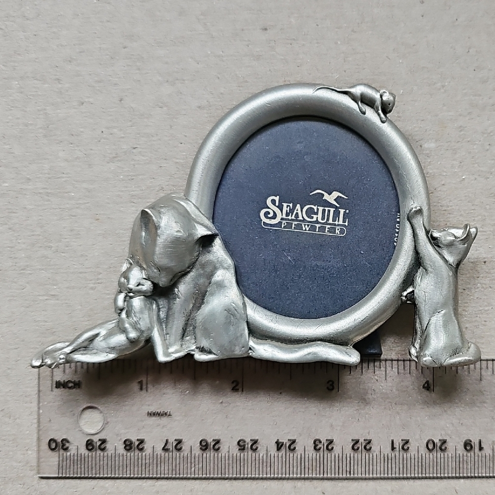 Silver Animal Photo Frame